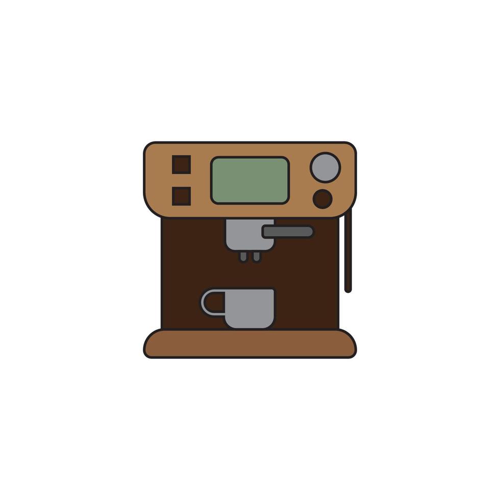 Kaffeemaschine Symbol vektor