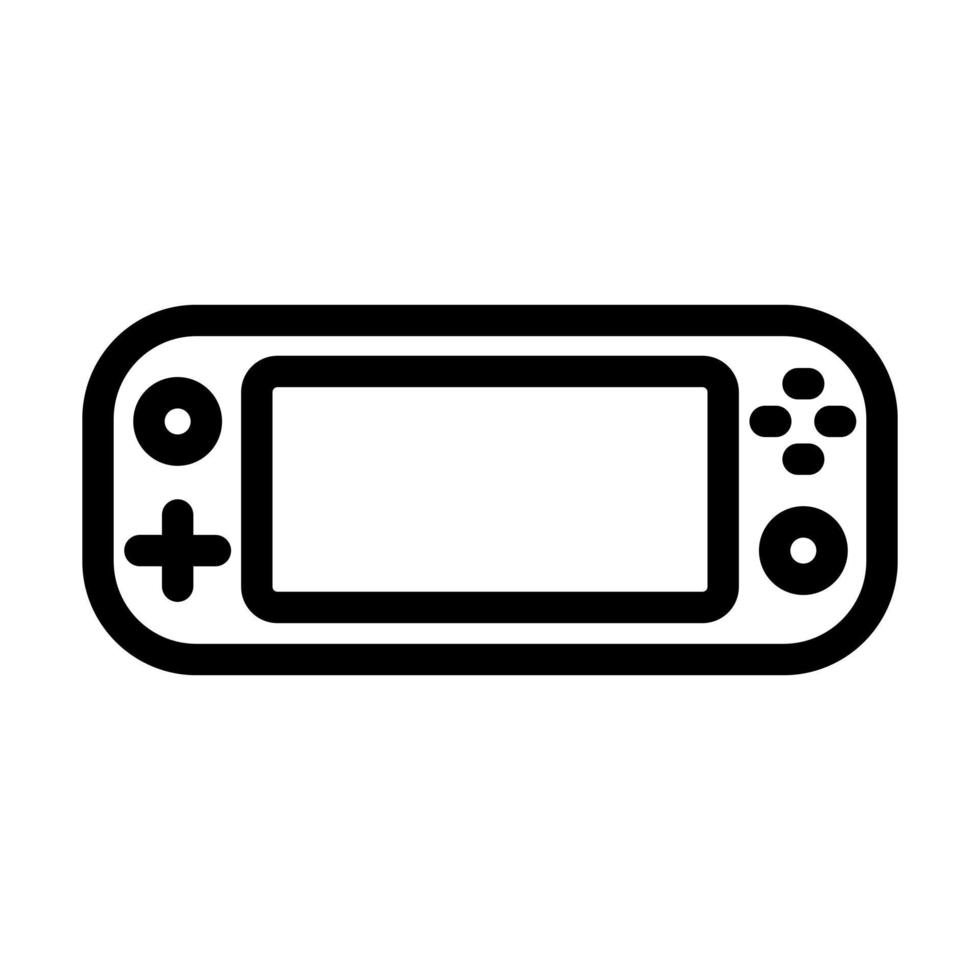 Spielkonsolen-Icon-Design vektor