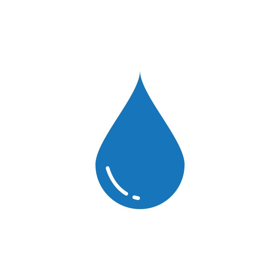 Wassertropfen-Logo vektor