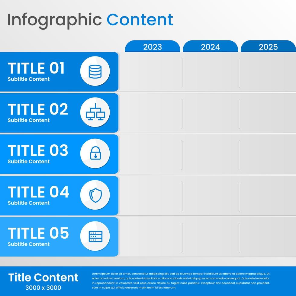 Infografik-Vorlagendesign für die Zusammenfassung im Rasterstil vektor