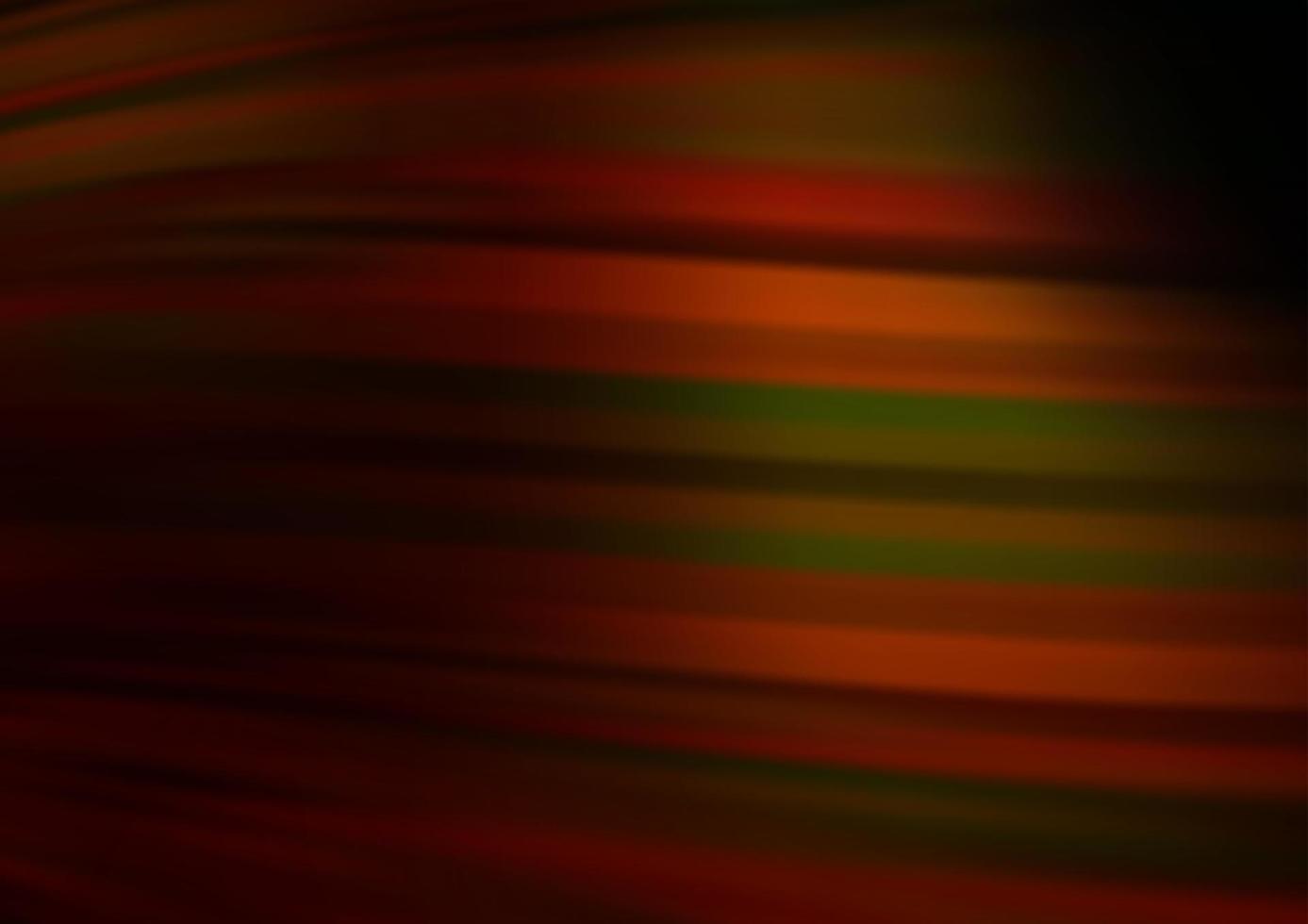 mörk orange vektorbakgrund med böjda band. vektor