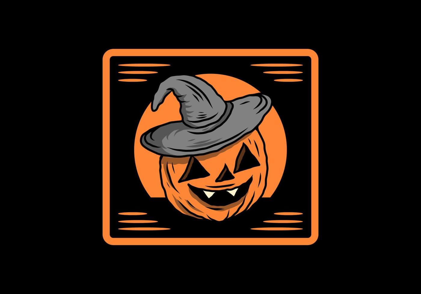 skrämmande halloween grejer illustration design vektor