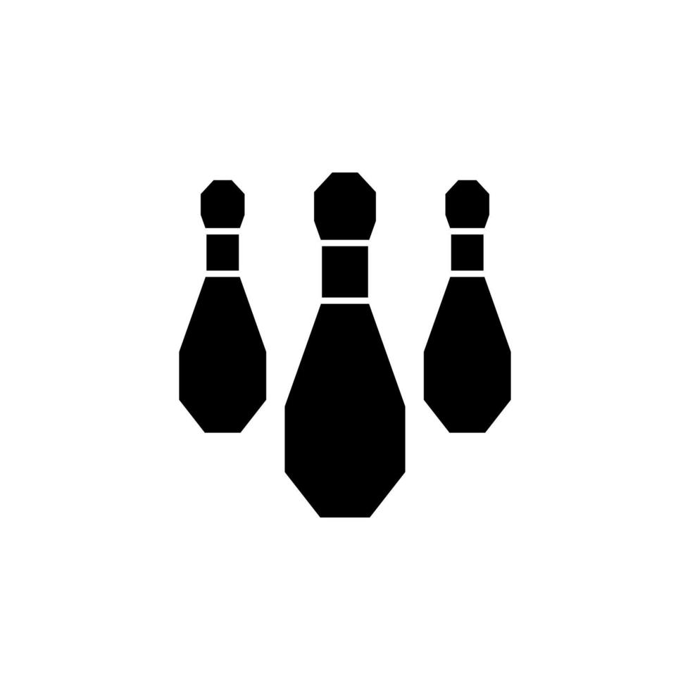 Bowling-Vektor für Website-Symbol-Icon-Präsentation vektor