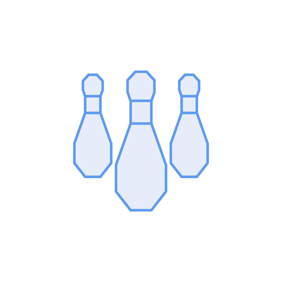 bowling vektor för hemsida symbol ikon presentation