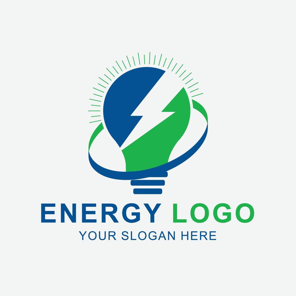 energi logo design vektor