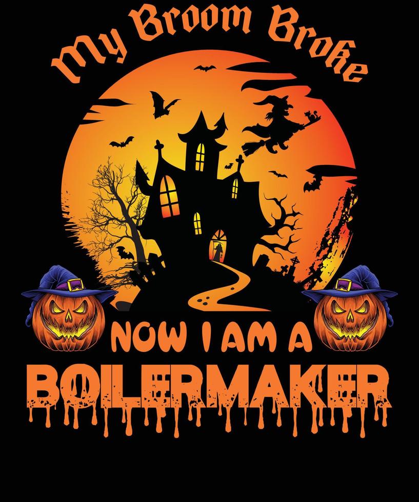 kokare t-shirt design för halloween vektor