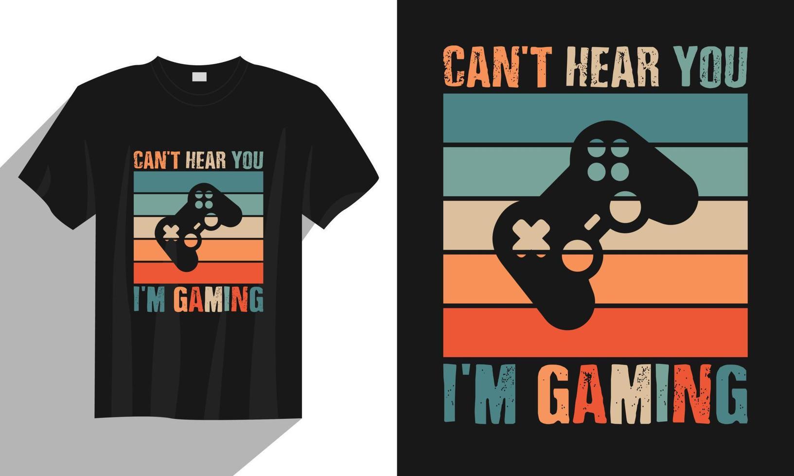 kan inte här du jag är gaming gaming t skjorta design, gaming gamer t skjorta design, årgång gaming t skjorta design, typografi gaming t skjorta design, retro gaming gamer t skjorta design vektor