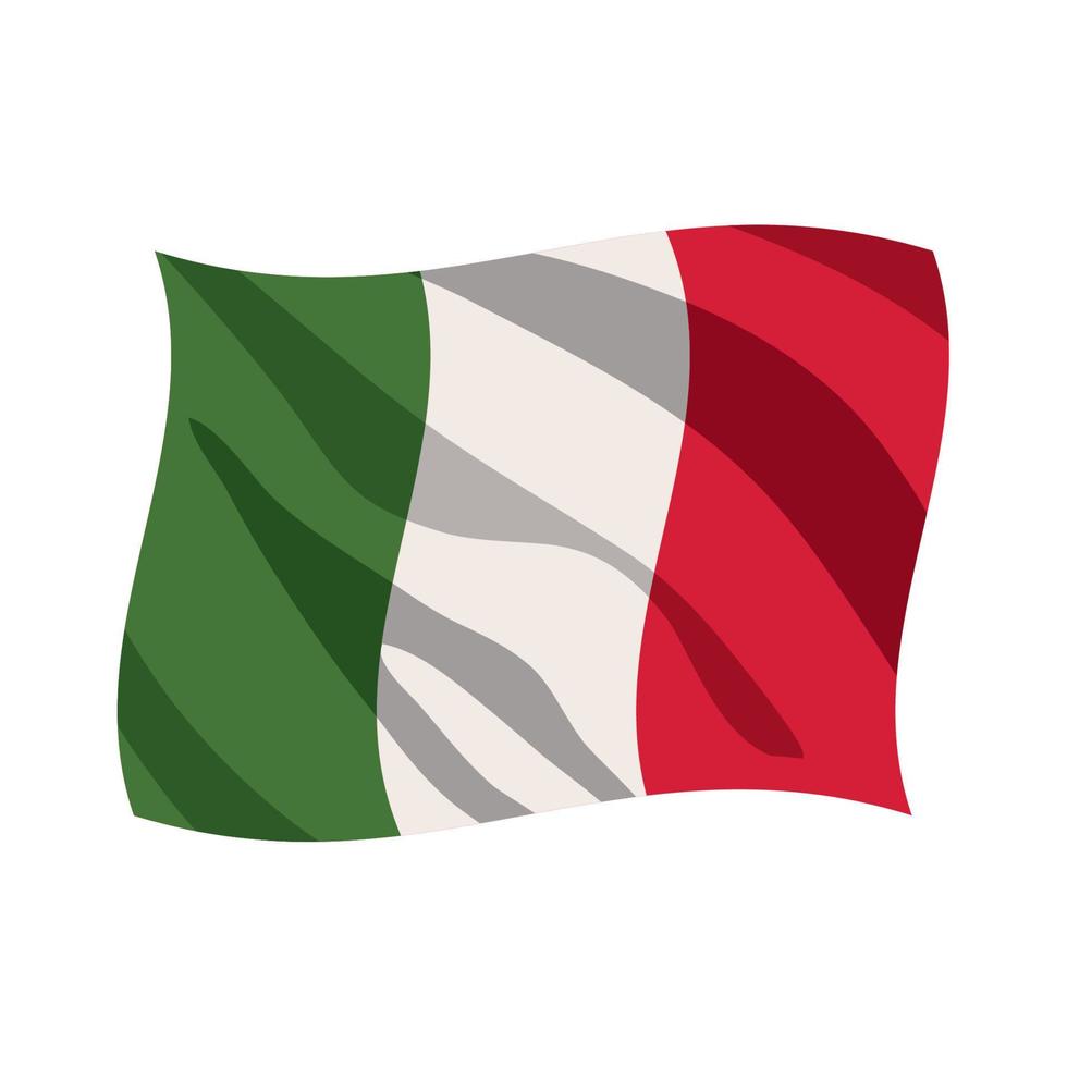Flagge von Mexiko vektor