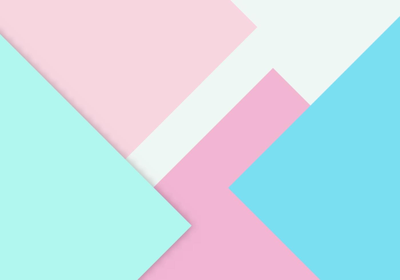 Bunt von weichem rosa, lila und blauem Papierschnitthintergrund mit Kopierraum für Text vektor