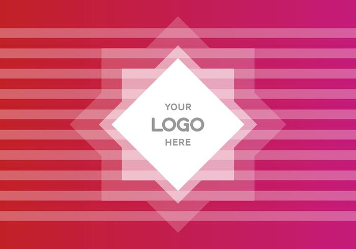 Free Pink Gradient Logo Vektor Hintergrund