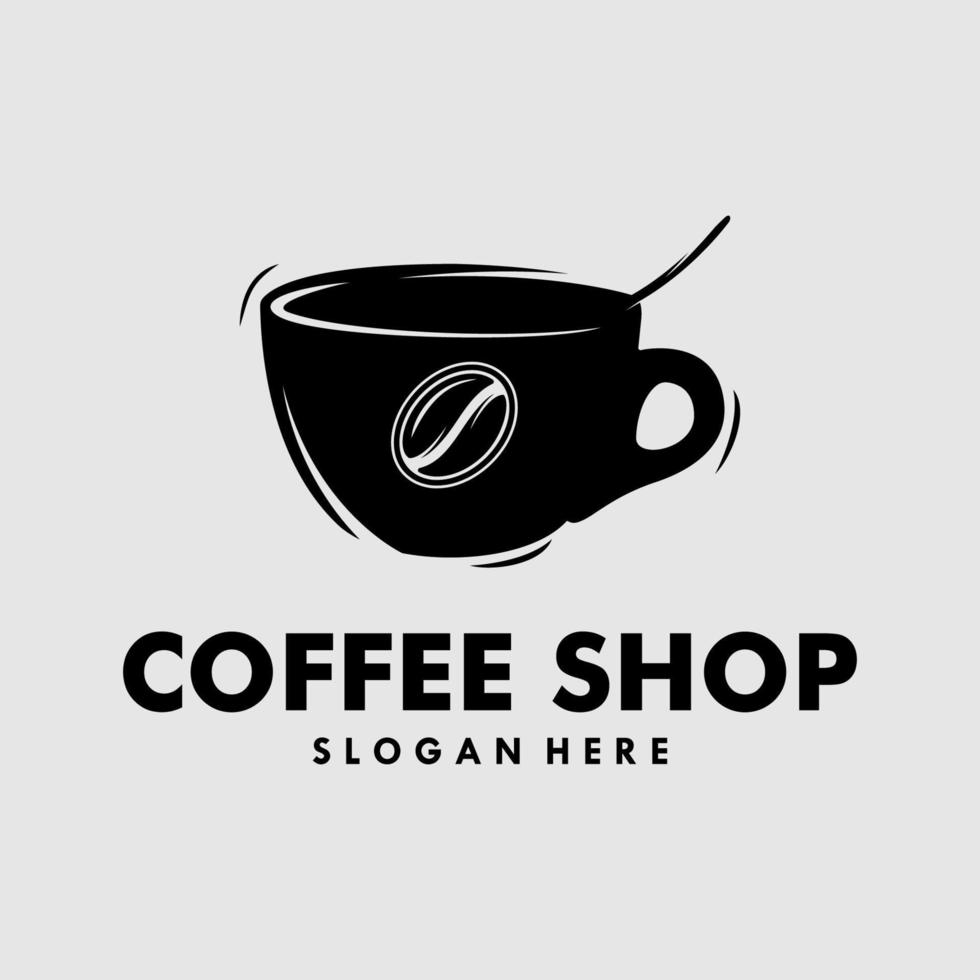 Café-Logo-Template-Design vektor