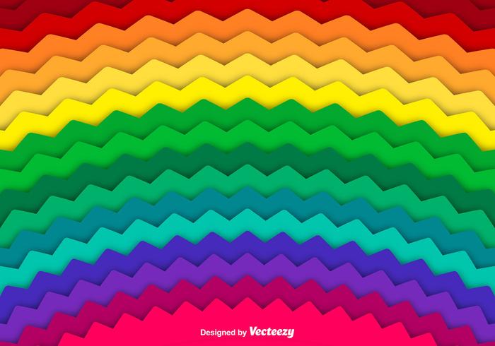 Abstrakt Rainbow Vector Bakgrund