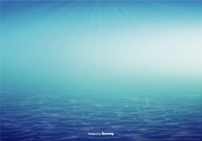 Unterwasser Vektor Hintergrund Illustration