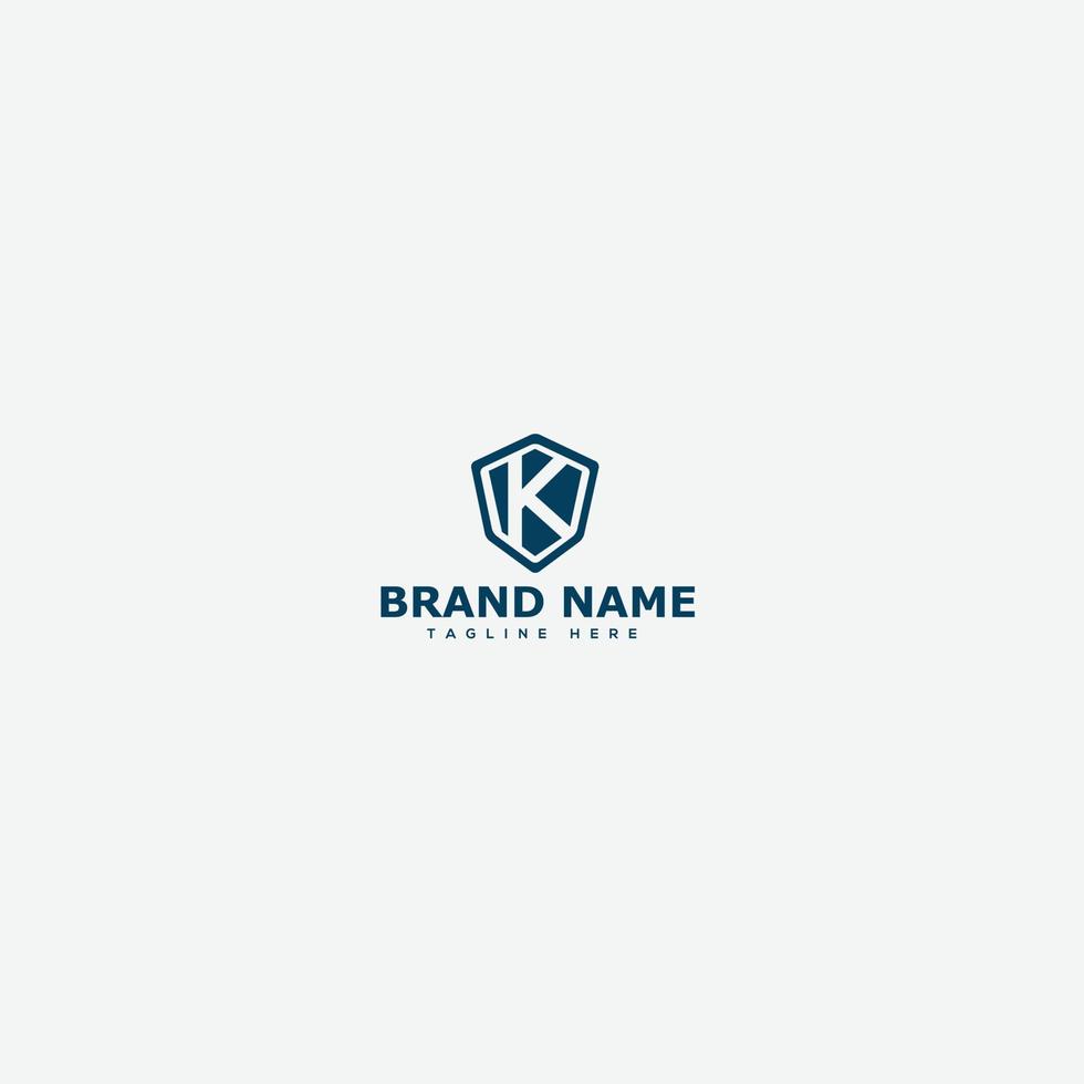 k-Logo-Design-Vorlage, Vektorgrafik-Branding-Element. vektor