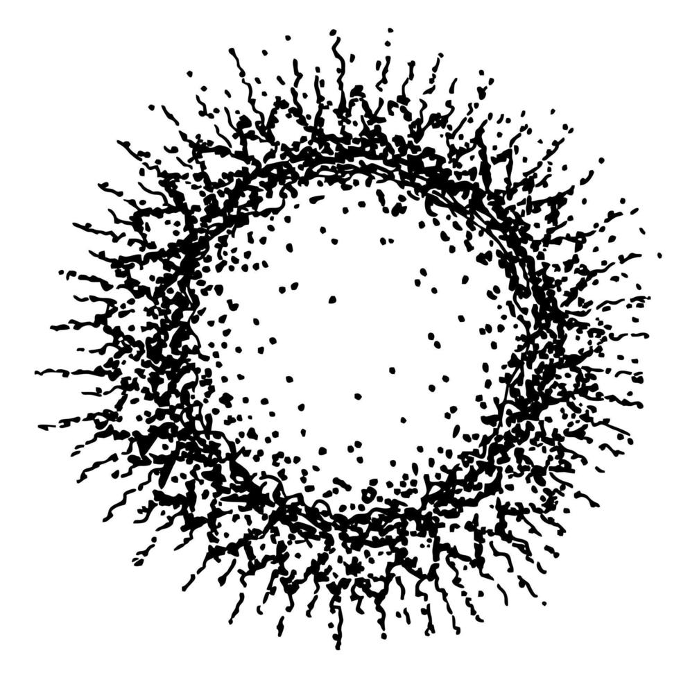 skiss Sol kosmisk illustration vektor