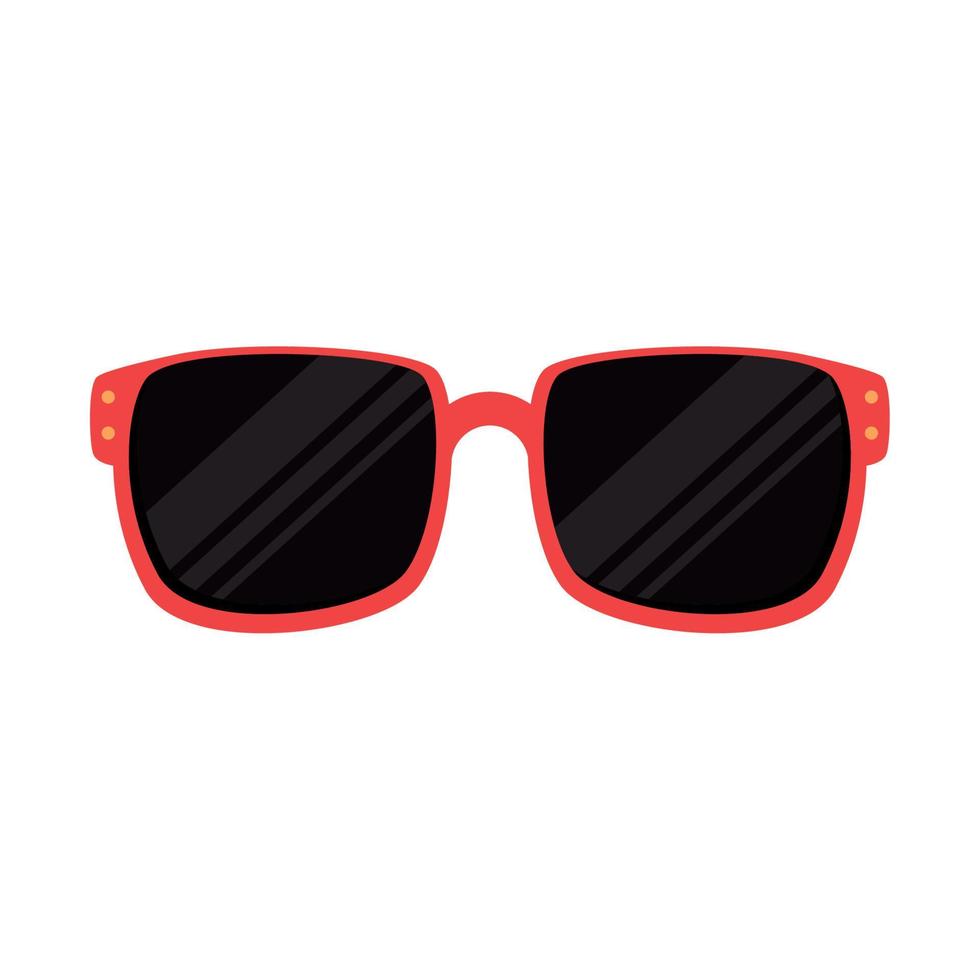 Sommersonnenbrille optisches Accessoire vektor