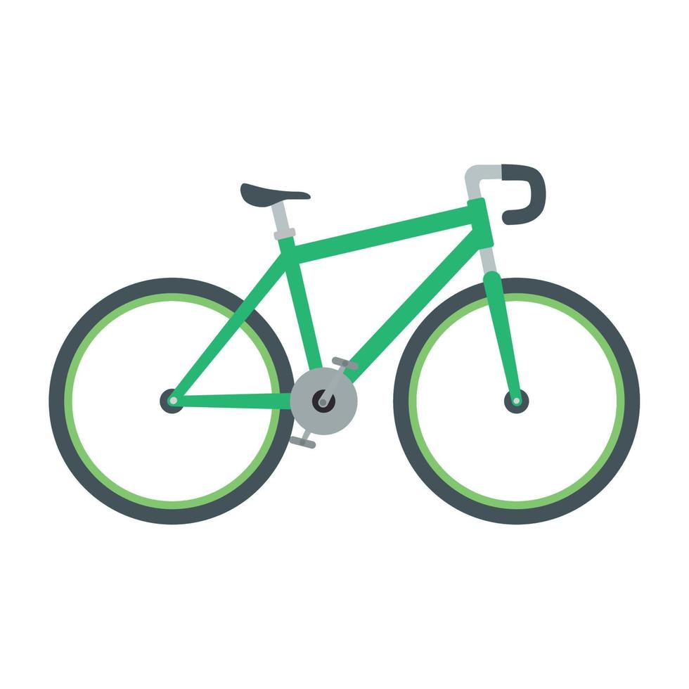 grön cykel lopp sport vektor