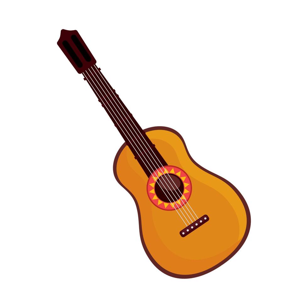 gitarr musikinstrument vektor