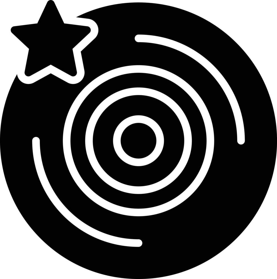 Vinyl-Glyphen-Symbol vektor