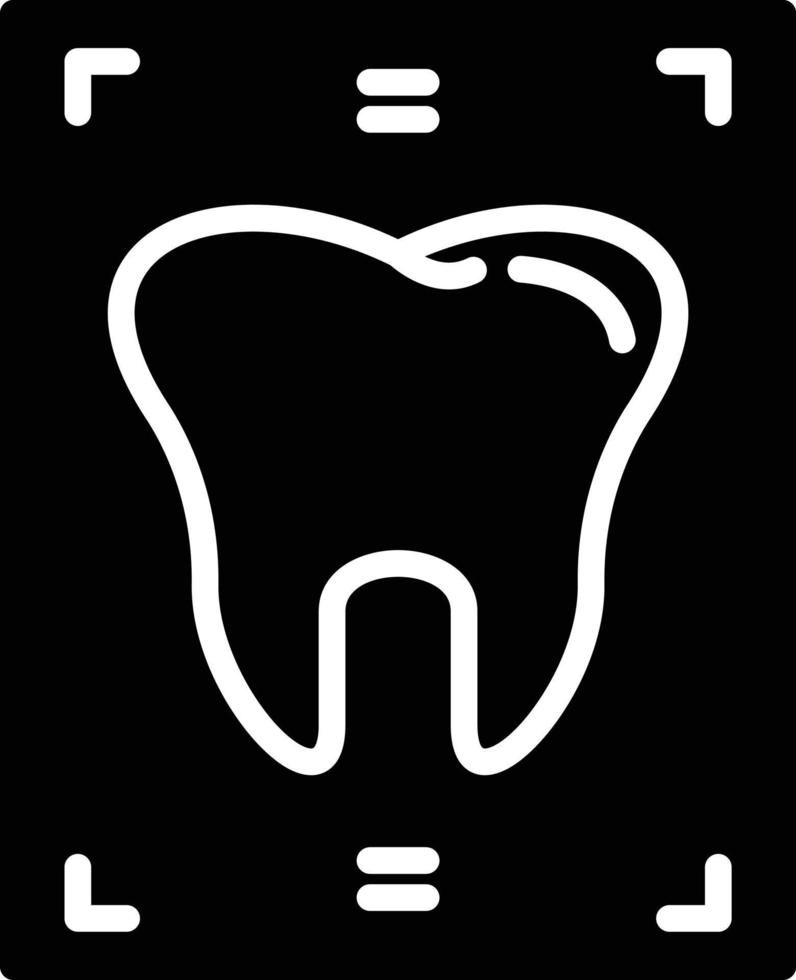 Symbol für Strahlenglyphe vektor