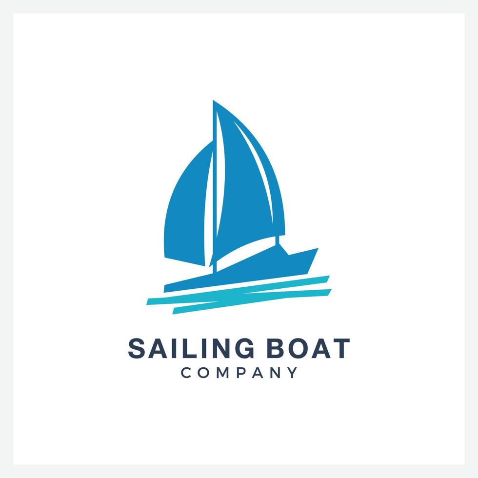 båt logotyp design inspiration vektor