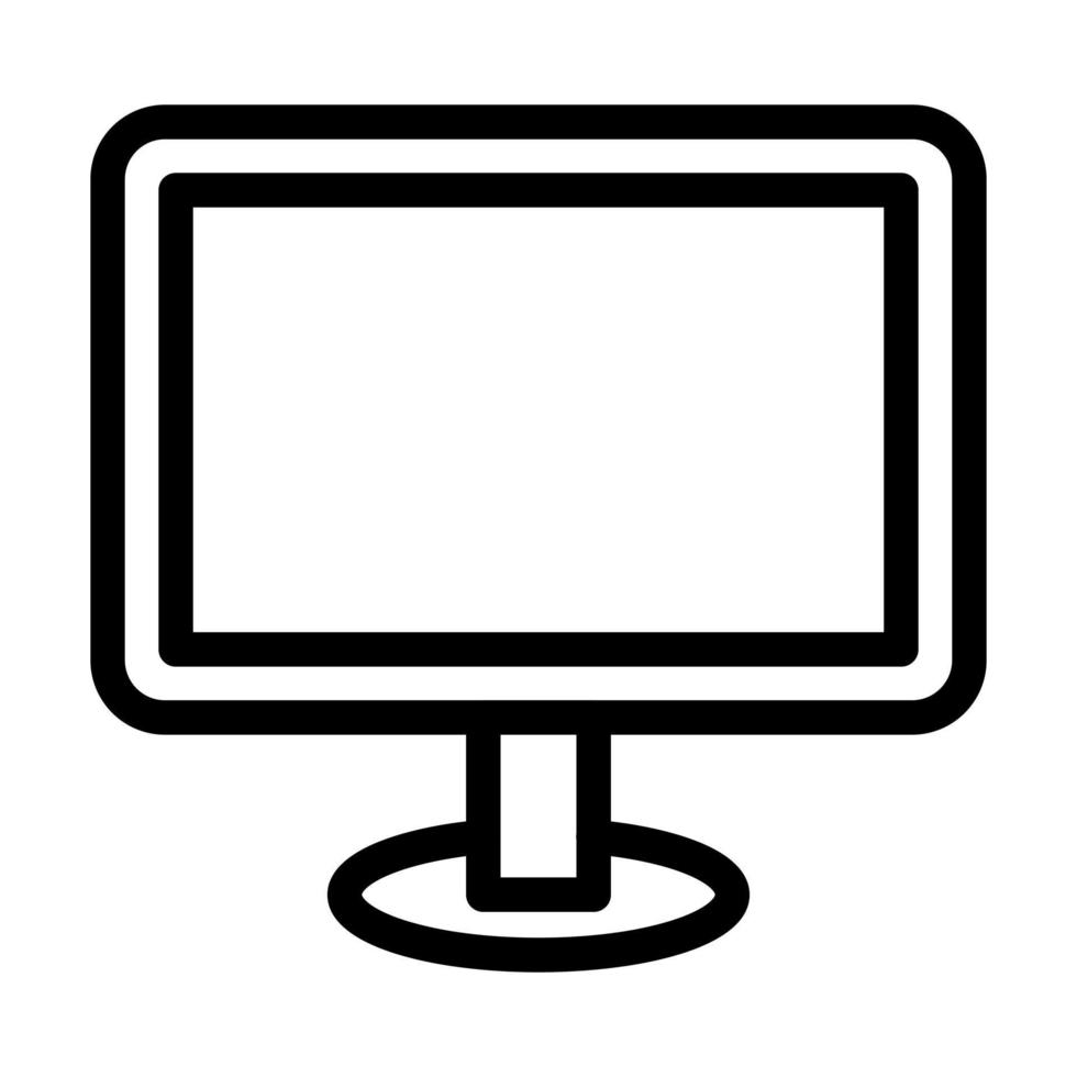 LCD-Icon-Design vektor