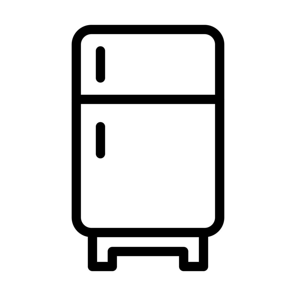 kylskåp ikon design vektor