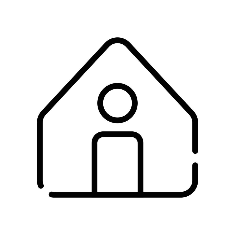 Symbol für die Home-Benutzeroberfläche vektor