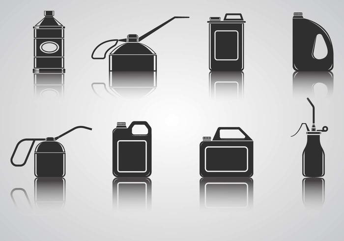 Gratis Oilcan Vector