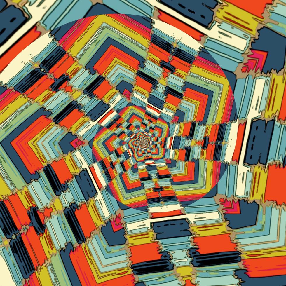 abstrakter Spiralhintergrund. Vektor-Illustration vektor