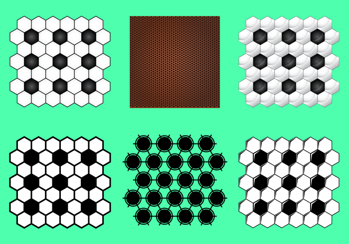 Gratis Fotboll Textur Vector