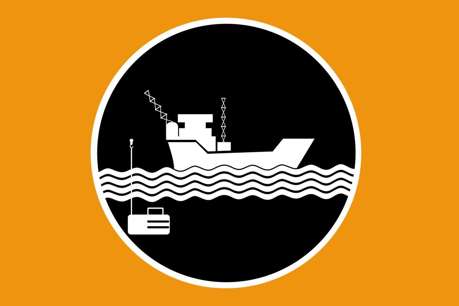 Marine-Symbol. Strichzeichnungen Umriss Web Zeichen der Nautik. Zu den linearen Symbolen des Meeres gehören Anker, Knoten, Rad, Rosenwind. einfaches marineschwarzes Kontursymbol isoliert auf weiß. Vektor-Illustration vektor