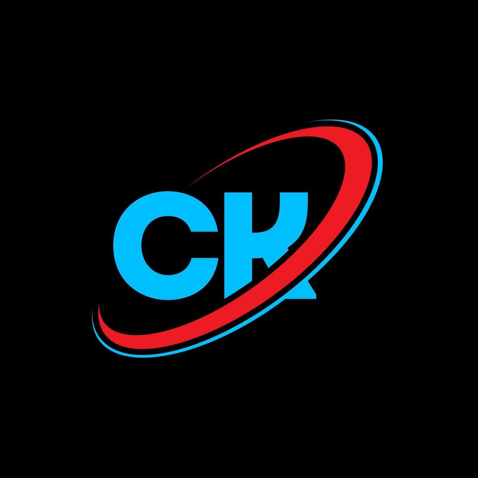 ck c k brev logotyp design. första brev ck länkad cirkel versal monogram logotyp röd och blå. ck logotyp, c k design. ck, c k vektor
