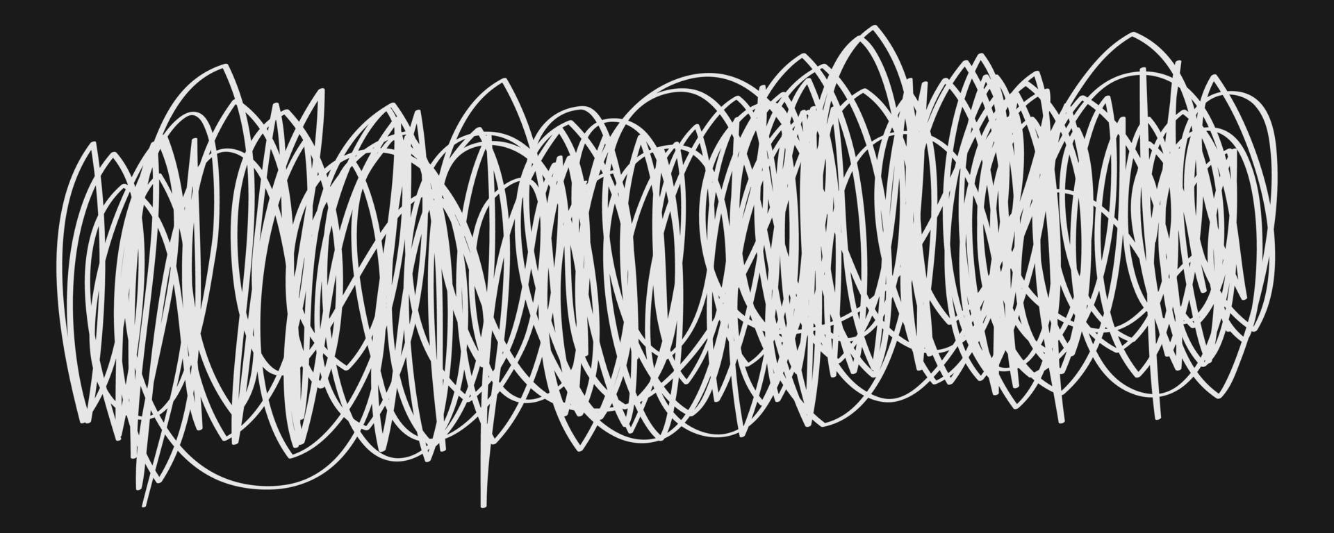 handritad abstrakt klottrar doodle vektor