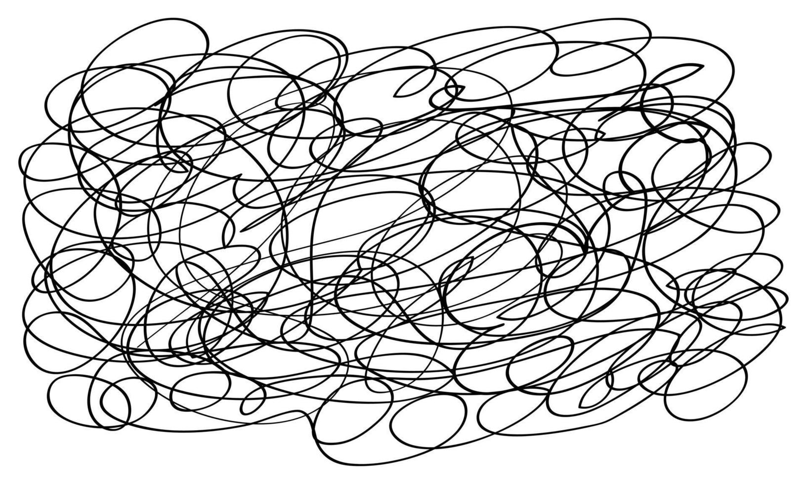 hand gezeichnetes abstraktes kritzelgekritzel vektor