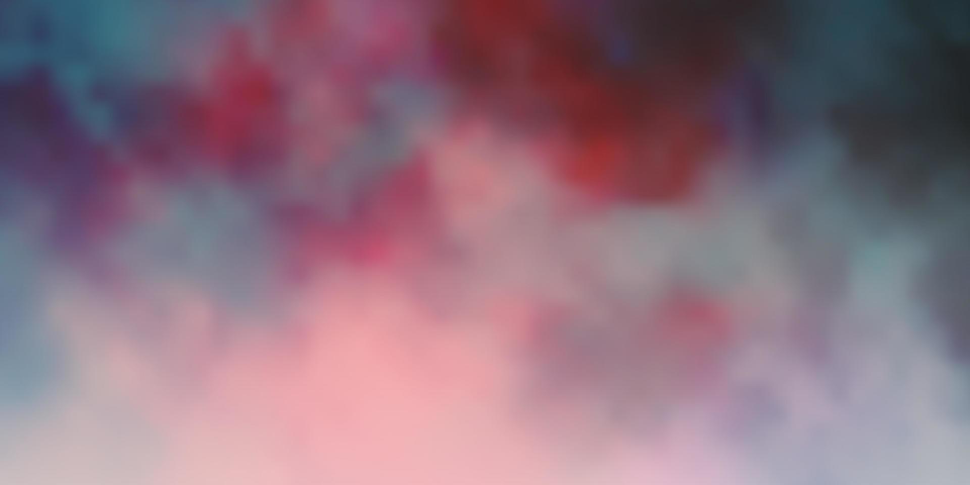 dunkelblaues, rotes Vektormuster mit Wolken. vektor
