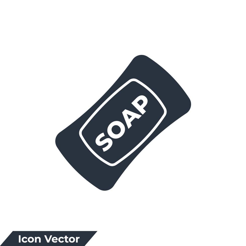 tvål ikon logotyp vektor illustration. tvål symbol mall för grafisk och webb design samling