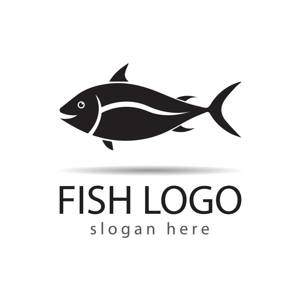 Fisch-Logo-Vorlage. kreatives Vektorsymbol vektor