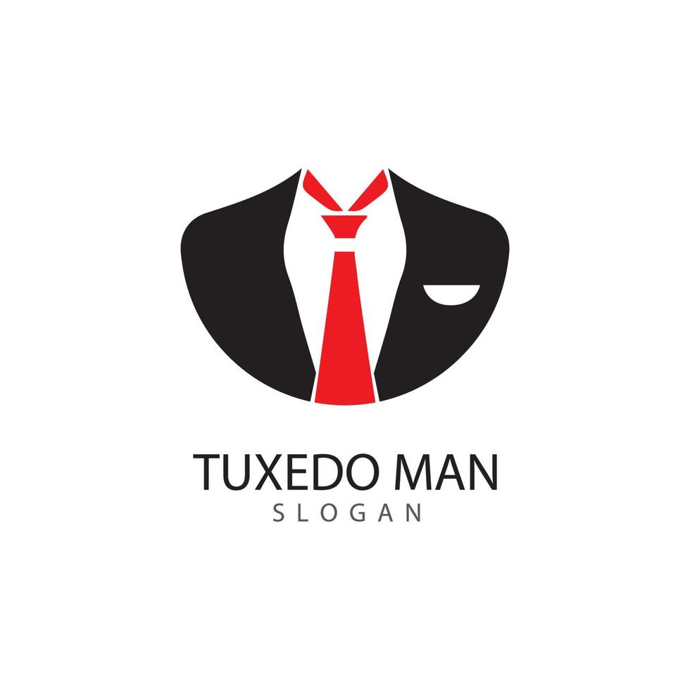 Smoking-Mann-Logo-Design-Vektor-Vorlage vektor