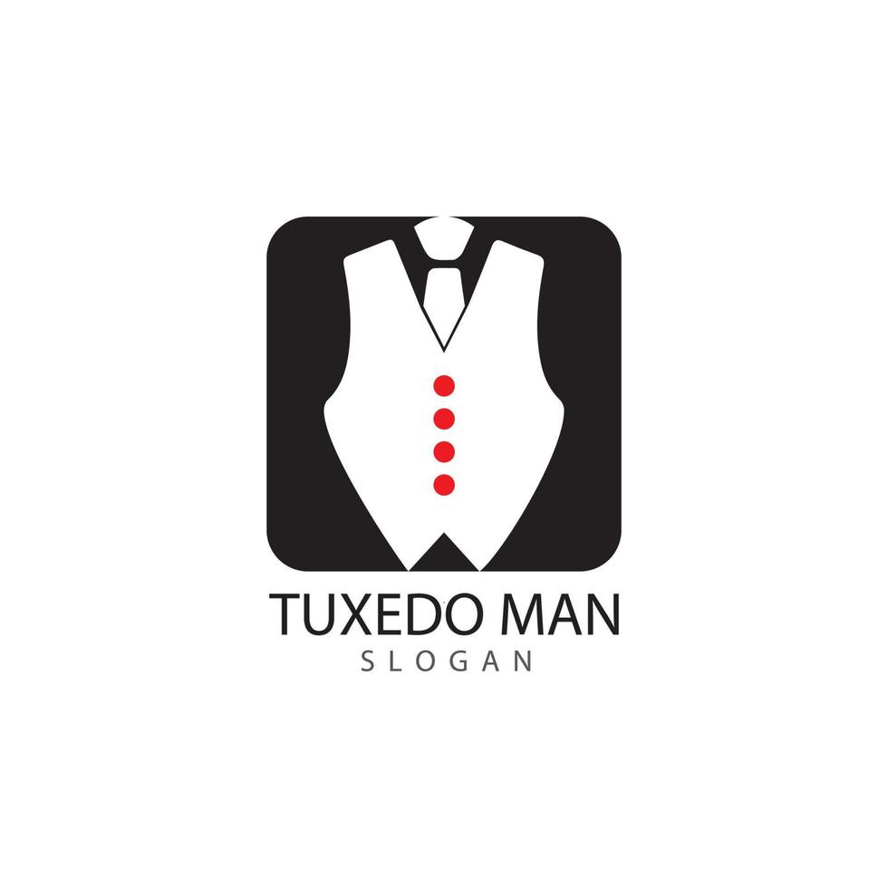 Smoking-Mann-Logo-Design-Vektor-Vorlage vektor