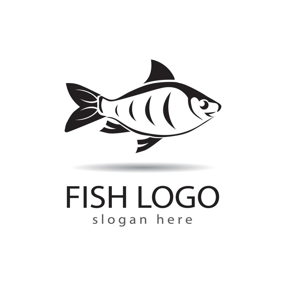 Fisch-Logo-Vorlage. kreatives Vektorsymbol vektor