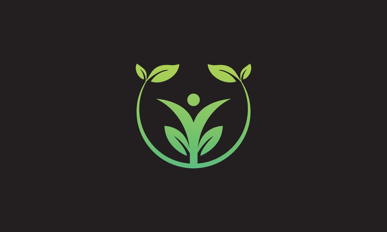 Yoga-Logo-Design kostenlose Vorlage vektor