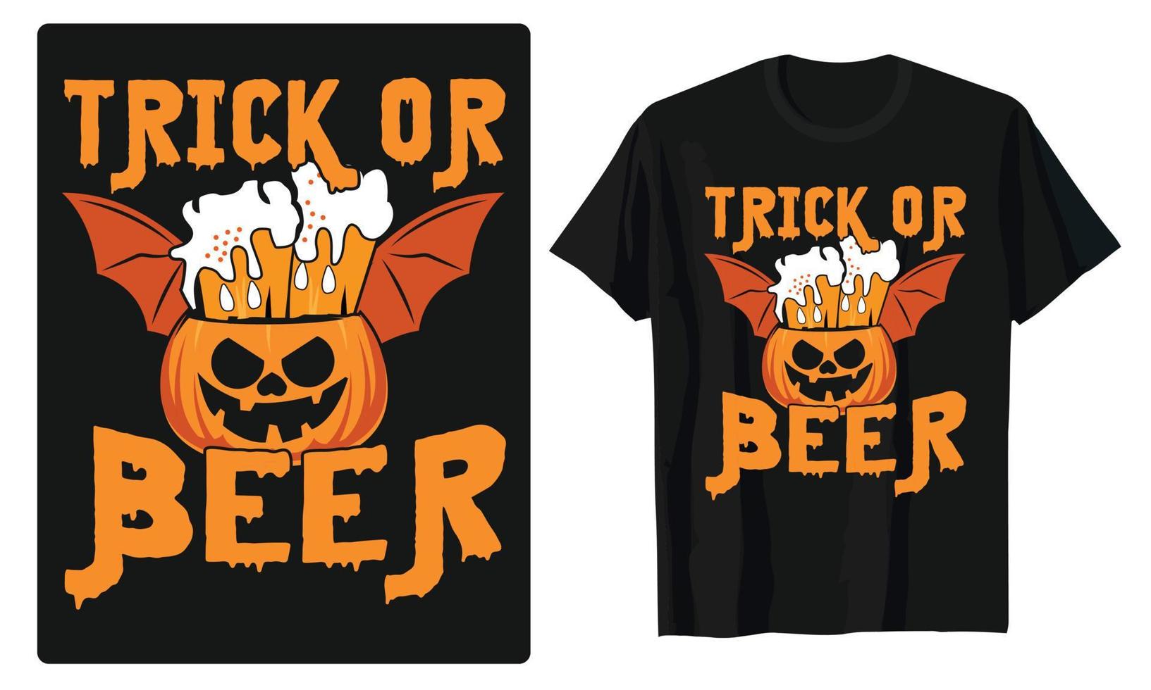 beste halloween-typografie und grafik für t-shirt, banner, poster, geschenkkartendesign vektor