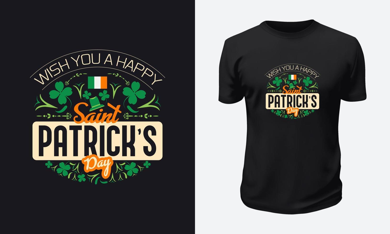 st. Patricks Day T-Shirt-Design vektor