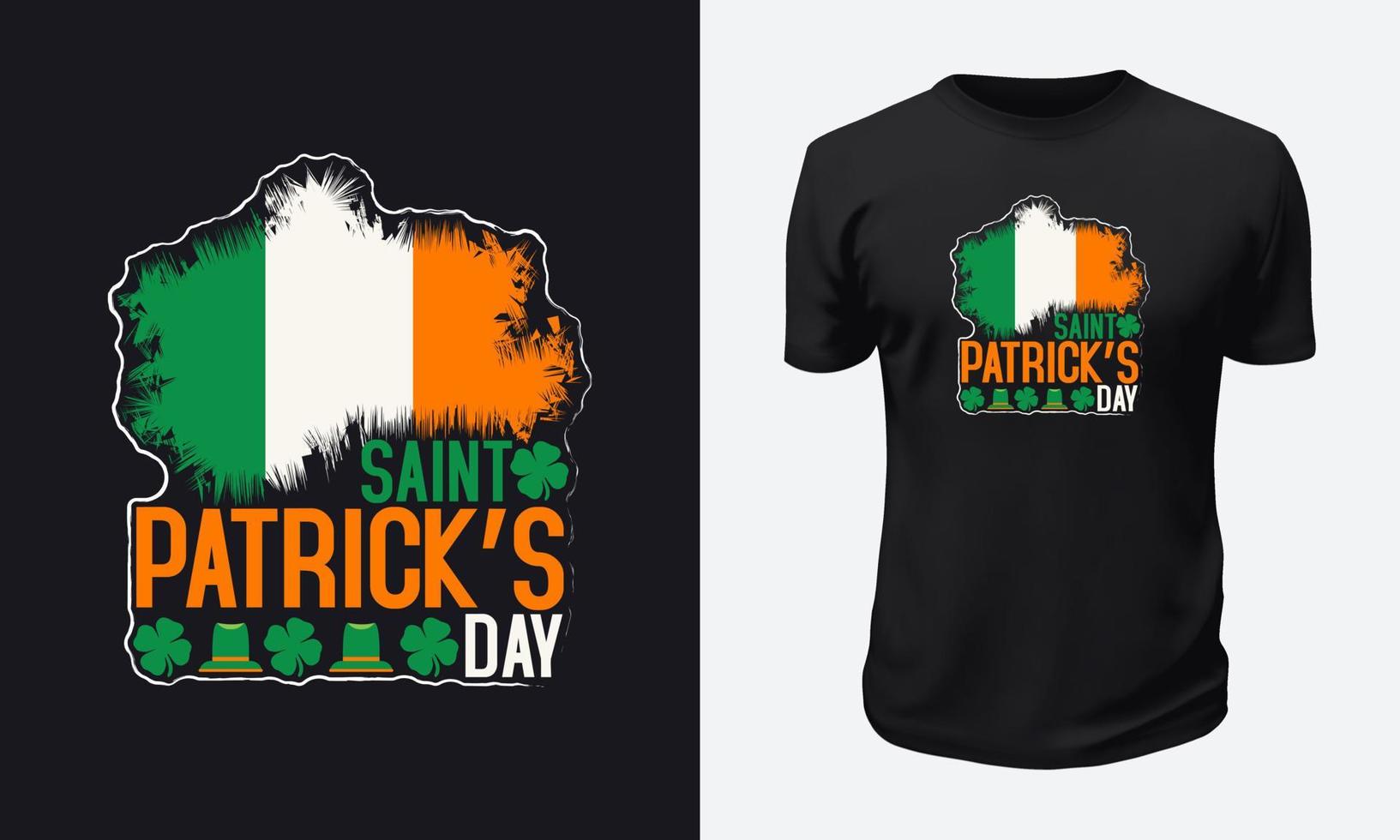 st. Patricks Day T-Shirt-Design vektor