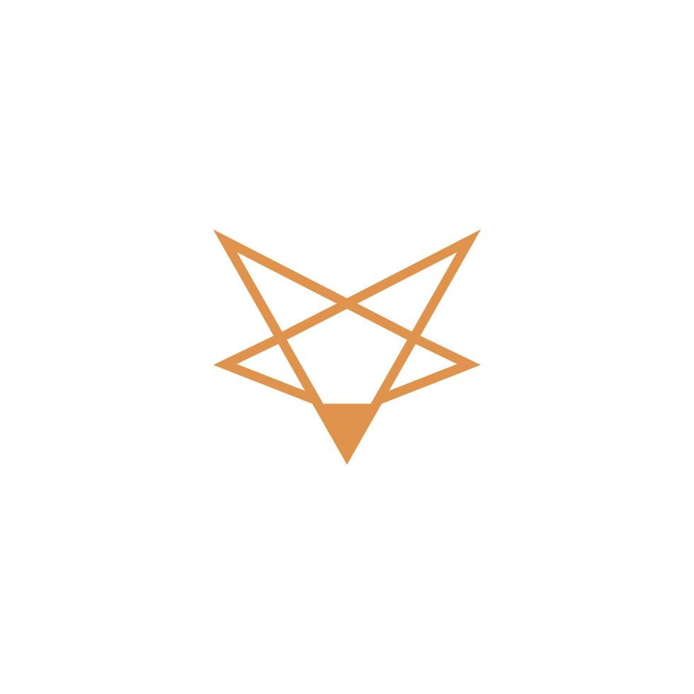 Fuchs-Symbol-Logo-Design vektor