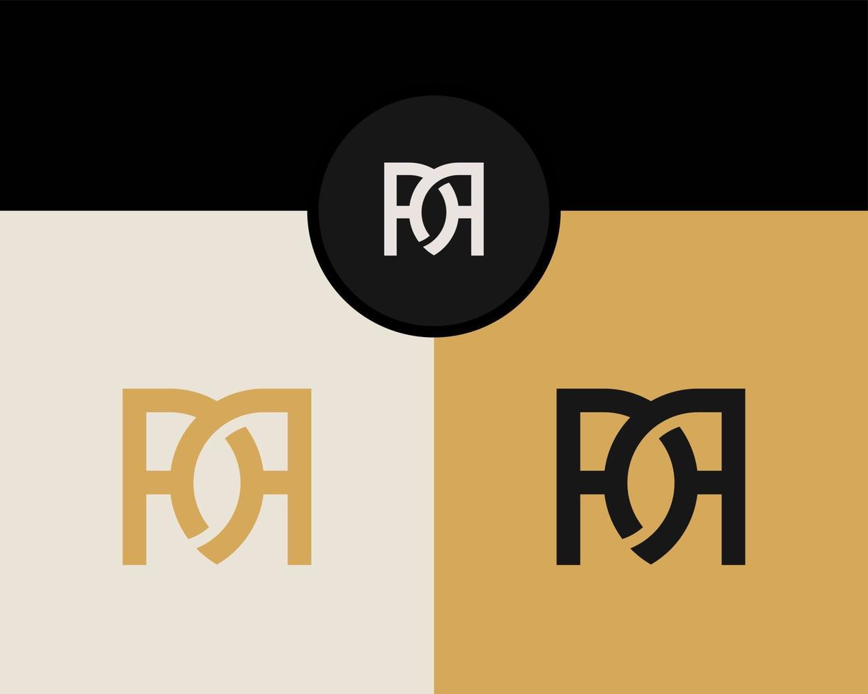 Buchstabe R-Logo-Design. kreatives minimales monochromes monogrammsymbol. universelles elegantes Vektoremblem. Premium-Business-Logo. grafisches Alphabetsymbol für Unternehmensidentität vektor