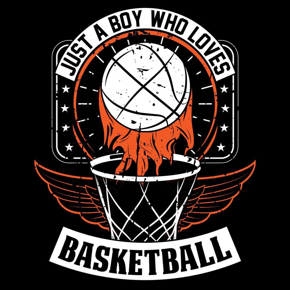 Basketball-T-Shirt-Designbündel, Basketball-T-Shirt-Set mit benutzerdefinierter Grafik, Basketballspielvektor, Basketballspieler-Silhouette vektor