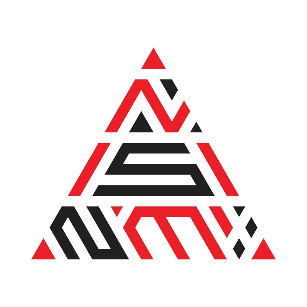 kreativ triangel tre professionell logotyp design för din företag vektor