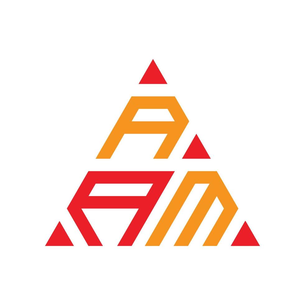 aam-Logo, aam-Buchstabe, aam-Buchstaben-Logo-Design, aam-Initialen-Logo, aam-verknüpft mit Kreis- und Großbuchstaben-Monogramm-Logo, aam-Typografie für Technologie, aam-Geschäfts- und Immobilienmarke, vektor